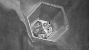 014. Self-portrait through a hexagonal prism